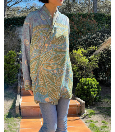 Kimono corto étnico