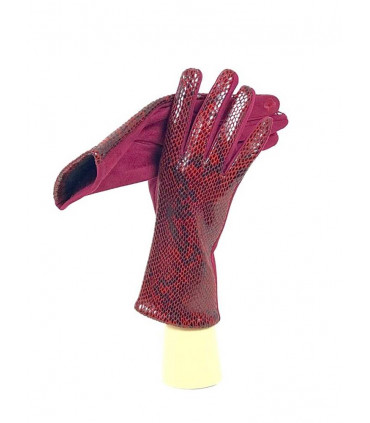 Animal print gloves