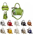 Synthetic Big HandBag for Women with Decorative Elbow, Handles and Zip Closure