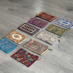 Monedero étnico grande