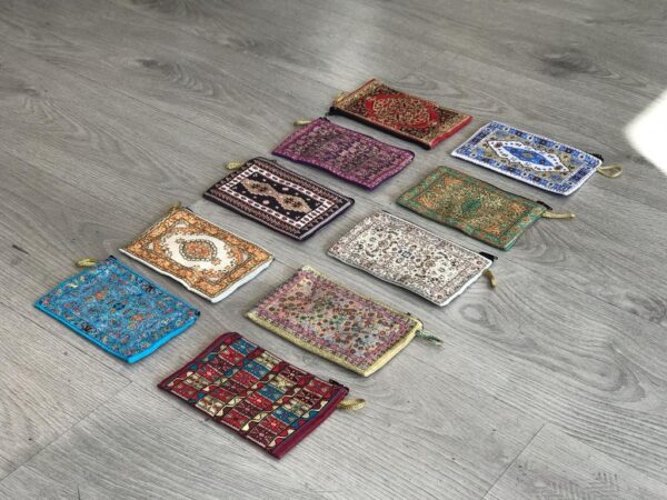 Monedero étnico grande