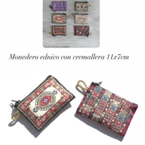 Monedero étnico pequeño