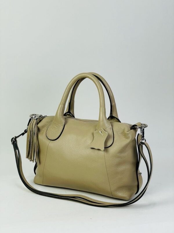Bolso de piel transformable