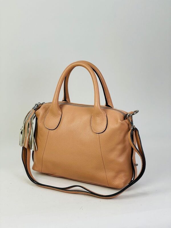 Bolso de piel transformable