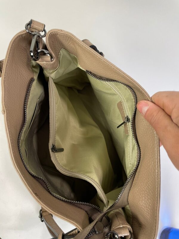 Bolso de piel clásico de doble asa