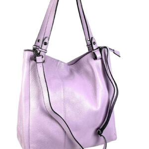 Bolso de piel clásico de doble asa