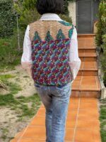 Chaleco bohemio artesanal reversible