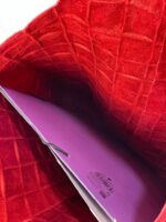 Bolso saco piel con efecto trenzado