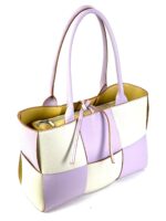 Bolso TOTE de piel trenzado