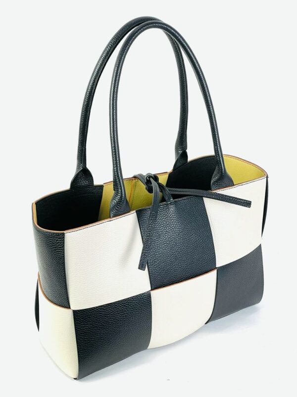 Bolso TOTE de piel trenzado