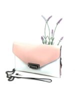 Bandolera piel con cierre de broche