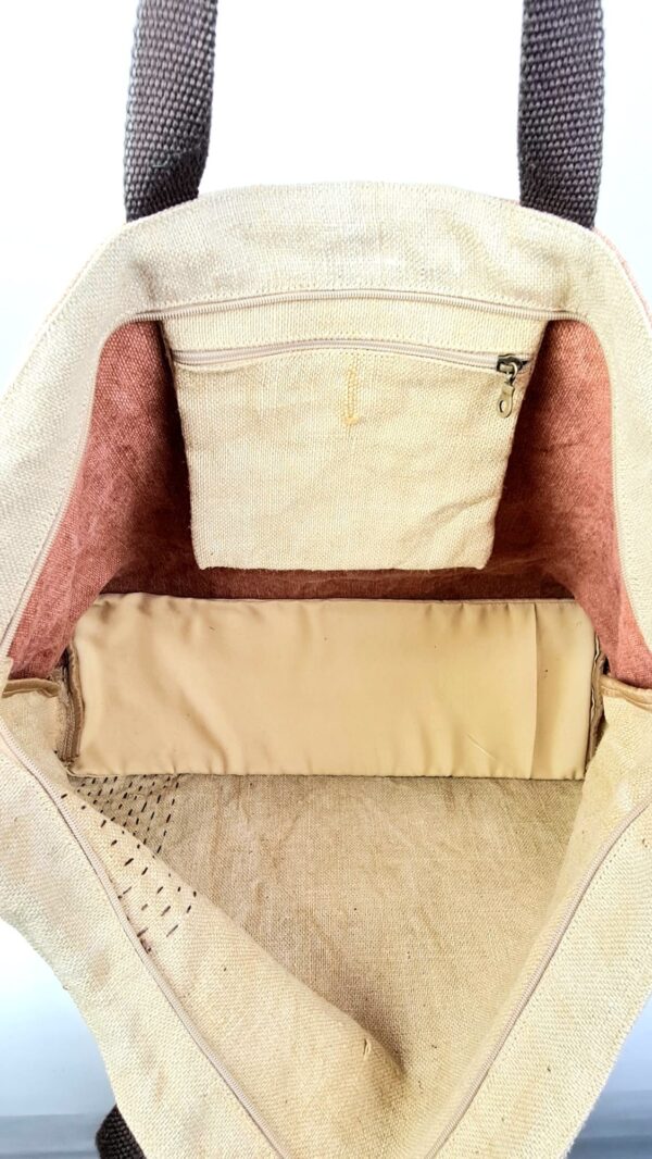 Bolso shopper de yute