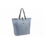 Bolso de hombro de lino