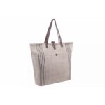 Bolso de hombro de lino