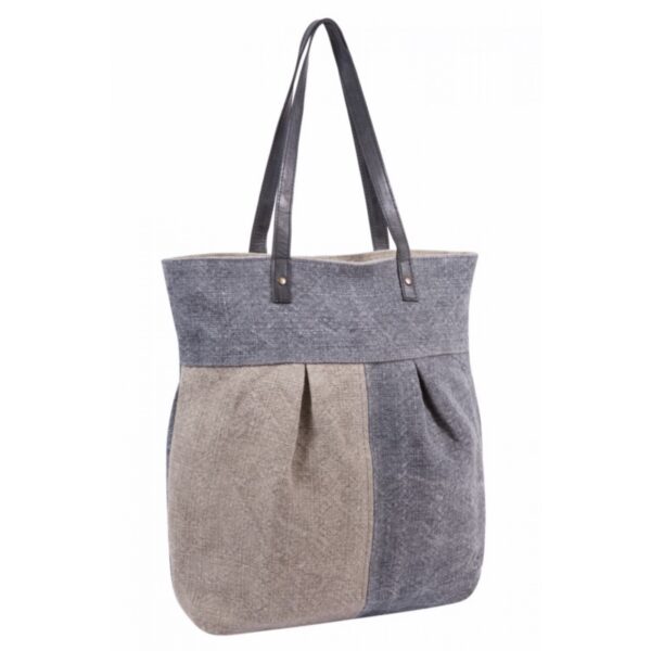 Bolso shopper de lino