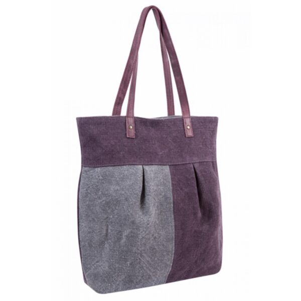 Bolso shopper de lino