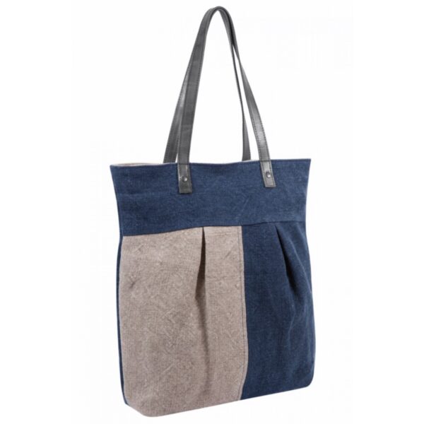 Bolso shopper de lino