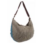 Bolso hobo de lino