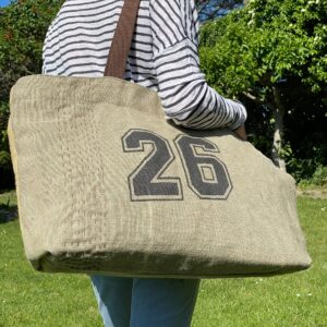 Bolso shopper de yute