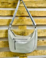 Bandolera hobo de charol