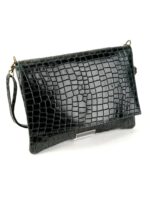 Bandolera piel diseño cocodrilo