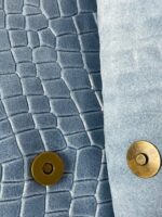 Bandolera piel diseño cocodrilo