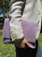 Bandolera piel diseño cocodrilo