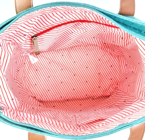 Bolso shopper con asas de polipiel