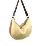 Bolso hobo de lino