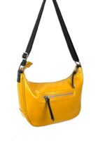 Bandolera hobo de charol