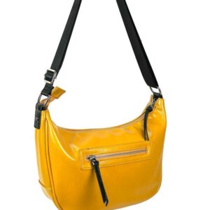 Bandolera hobo de charol