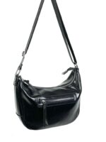 Bandolera hobo de charol