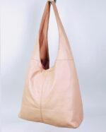 Bolso hobo de piel