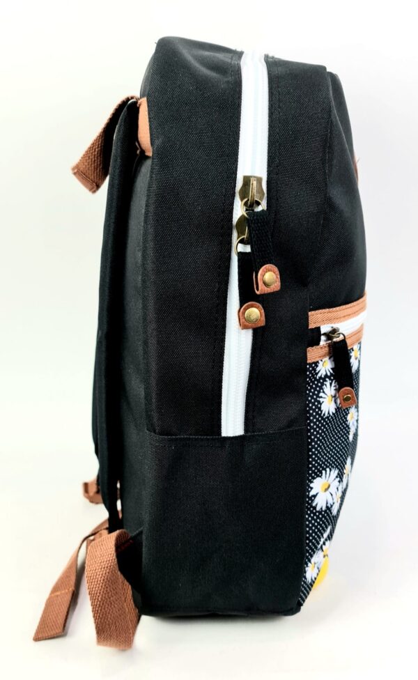Mochila escolar flores