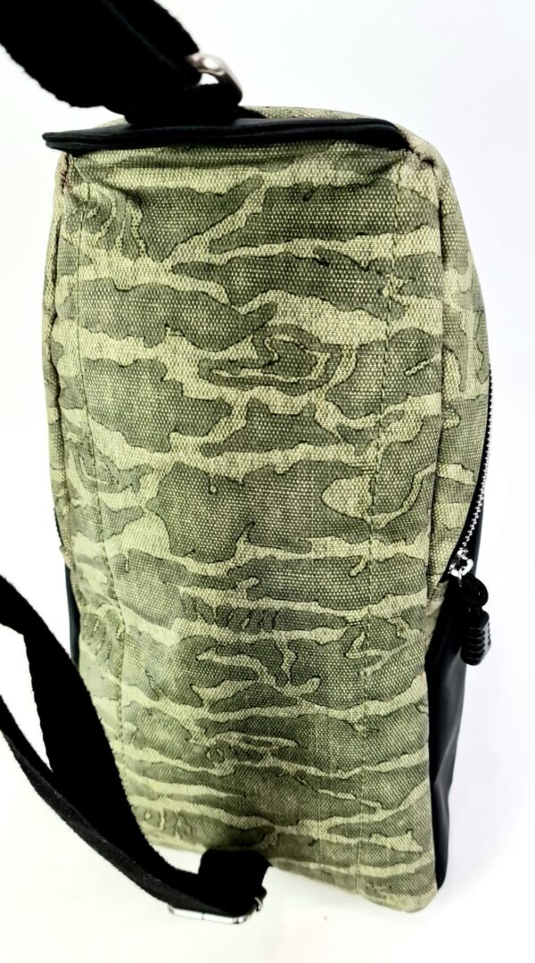 Mochila bandolera de tela