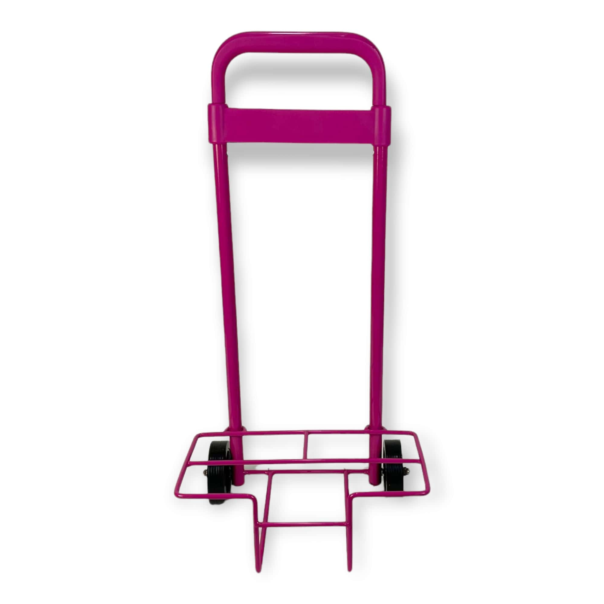 Estructura metálica con ruedas para mochila