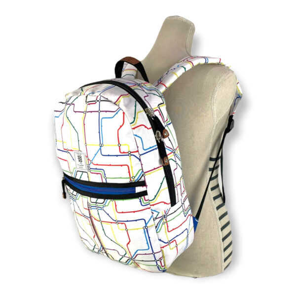 Mochila escolar líneas de metro