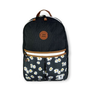 Mochila escolar flores