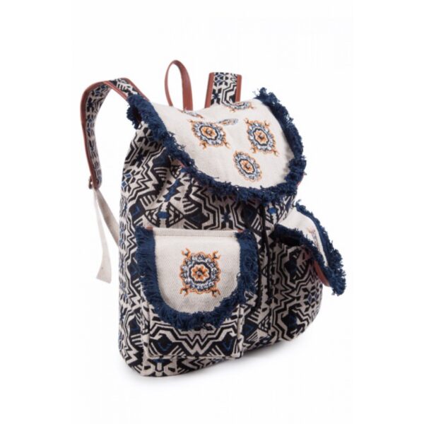 Mochila de tela hippy