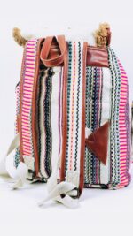 Mochila de tela hippy