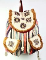 Mochila de tela hippy