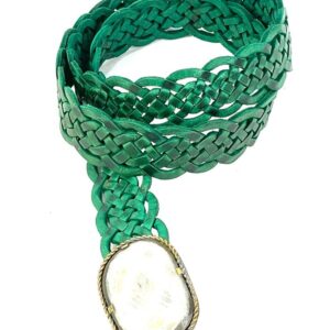 Cinturón artesanal de piel PEQ