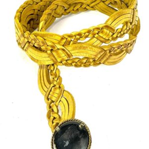 Cinturón artesanal de piel PEQ