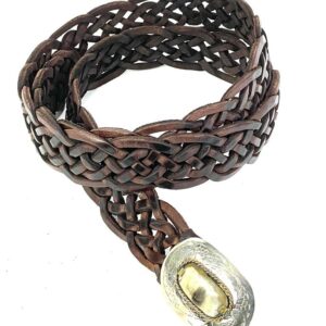 Cinturón artesanal de piel PEQ