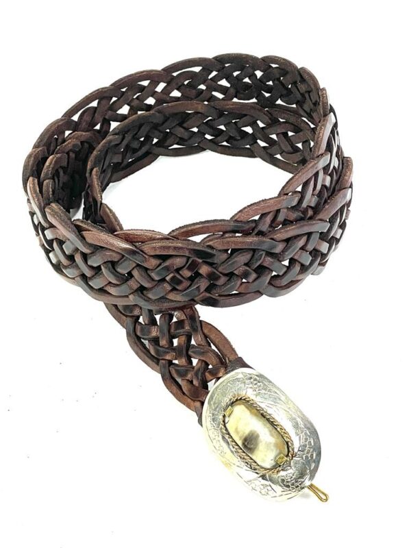 Cinturón artesanal de piel PEQ