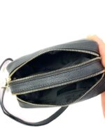 Bolso bandolera de piel de grano