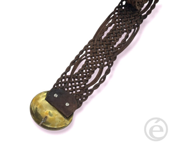 Cinturón de piel artesanal GRANDE