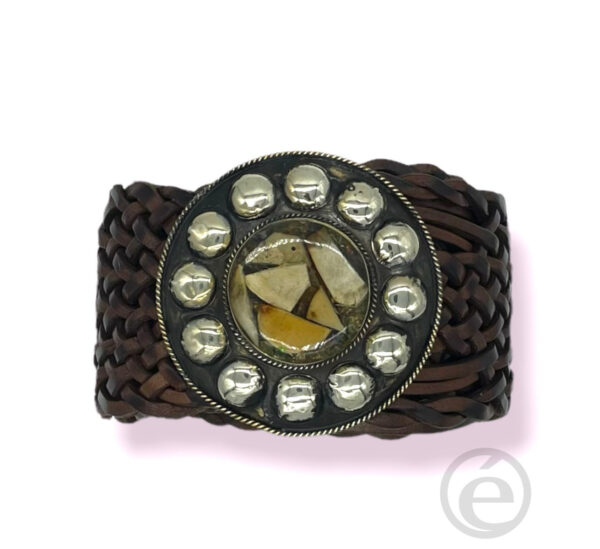 Cinturón de piel artesanal GRANDE