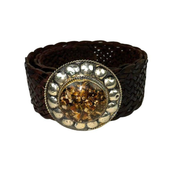 Cinturón de piel artesanal GRANDE