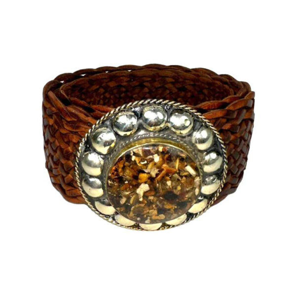 Cinturón de piel artesanal GRANDE